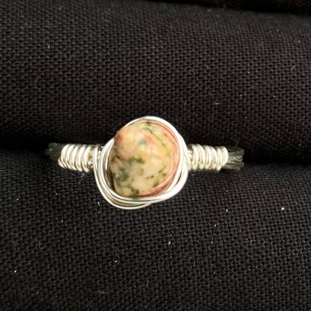 Crystal ring.